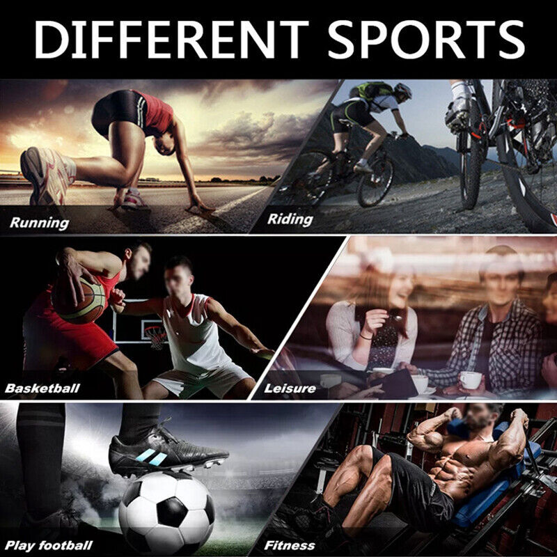 Mens Sports Running Shorts Gym Training Fitness Bottoms Double Layer With Pocket