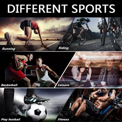 Mens Sports Running Shorts Gym Training Fitness Bottoms Double Layer With Pocket