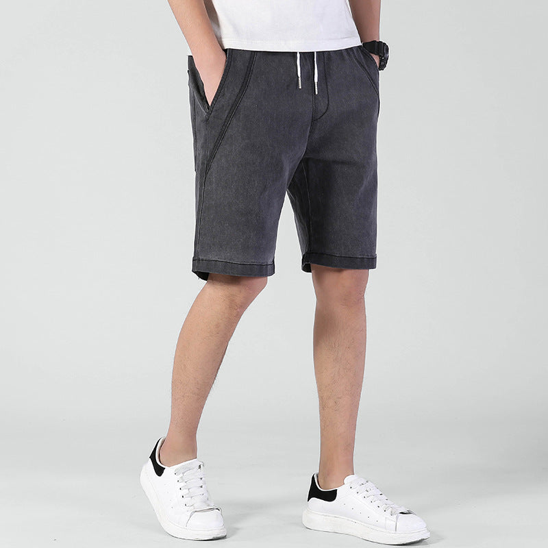 Supply Large Size Sports Five-Point Pants Men'S Summer Plus Fertilize