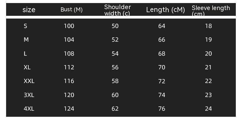 Cotton Couple Wear Summer Short Sleeve