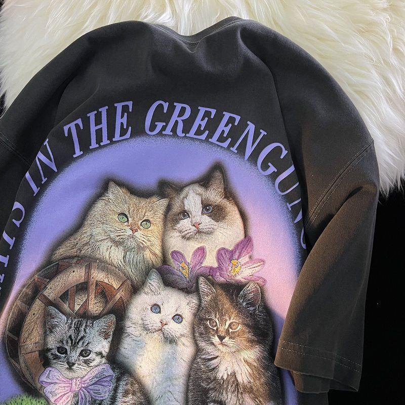 Cotton Couple Wear Summer Short Sleeve