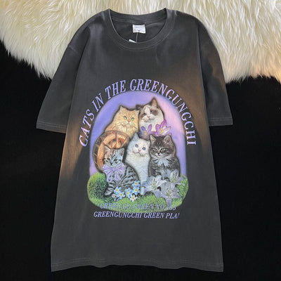 Cotton Couple Wear Summer Short Sleeve