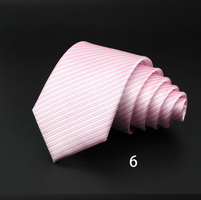 Men's Striped British Gentleman Polyester Fiber Tie