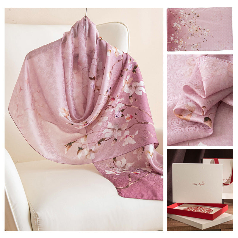 Women's Scarf Fashion Printing Long Wrap