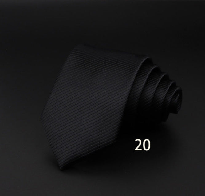 Men's Striped British Gentleman Polyester Fiber Tie