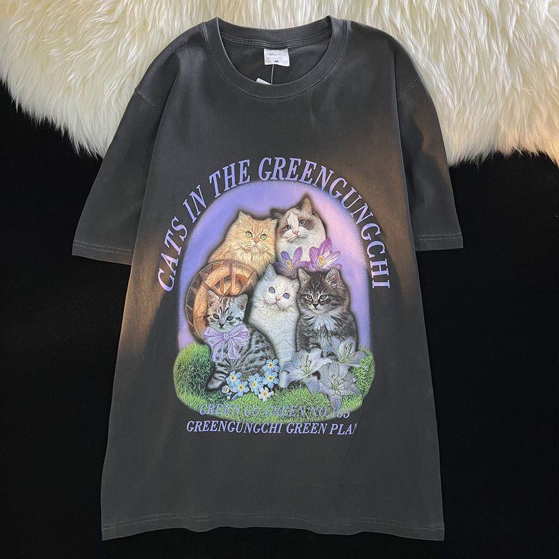 Cotton Couple Wear Summer Short Sleeve