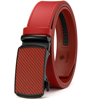 Men's Belt Hot-selling Film Alloy Automatic Buckle Leather