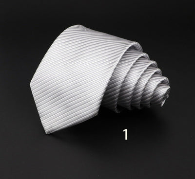 Men's Striped British Gentleman Polyester Fiber Tie