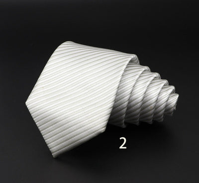 Men's Striped British Gentleman Polyester Fiber Tie